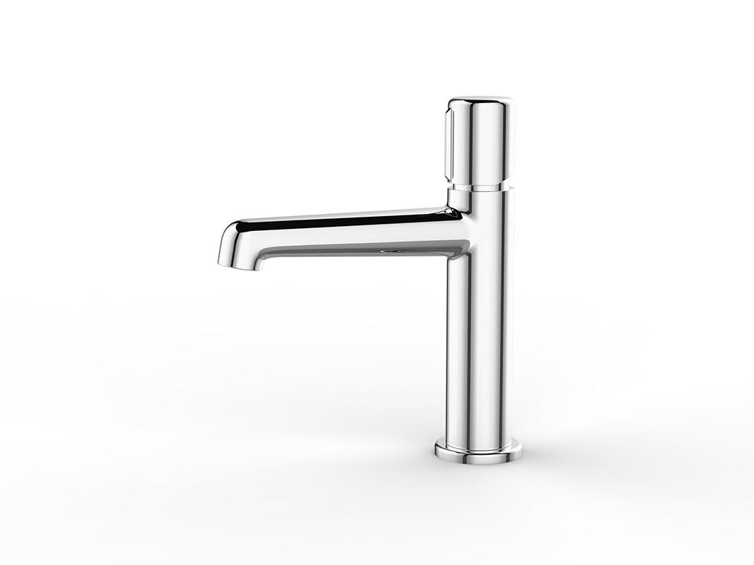 Изображение товара Смеситель Agger Slim A2202100 для раковины, хром, однозахватный, без донного клапана