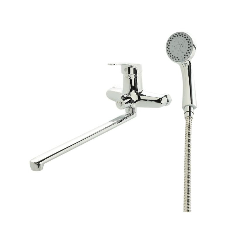 Изображение товара Смеситель Agger Exact A2121100 для ванны и душа хром / Германия