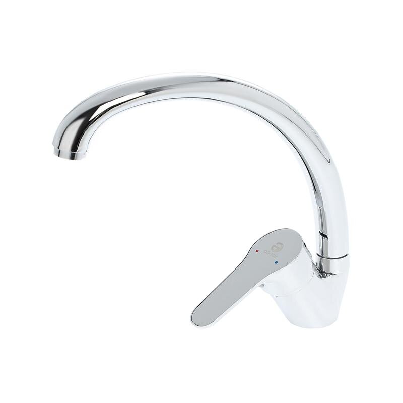 Изображение товара Кухонный смеситель Agger Exact A2100200 с поворотным изливом хром Германия