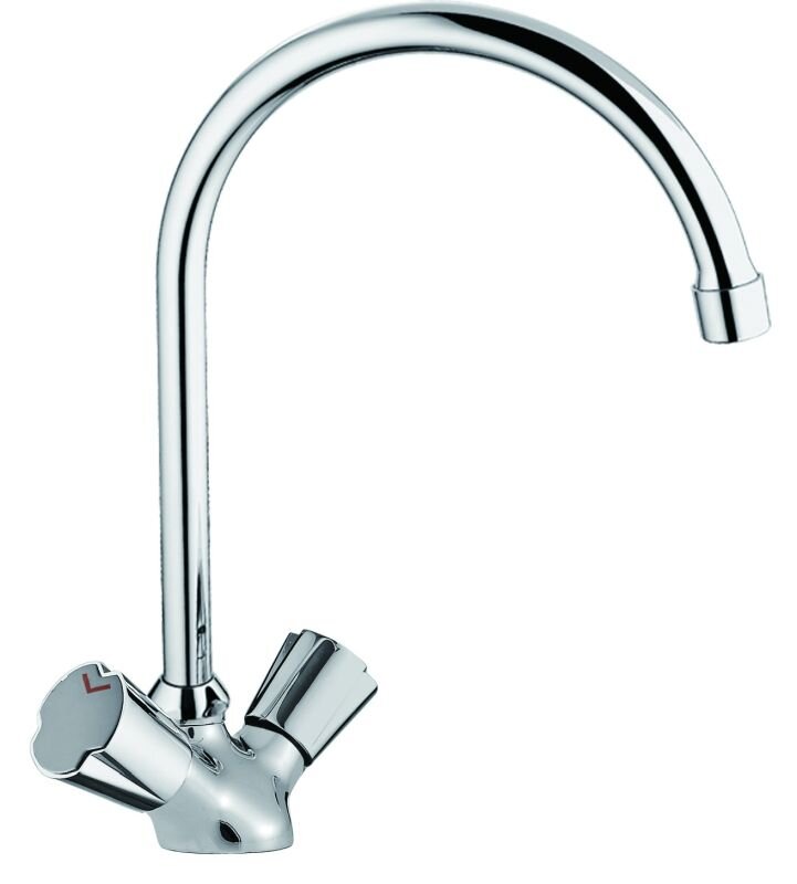 Изображение товара Смеситель Agger Retro-R A2000000 для кухни, хром, Германия