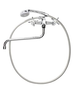 Изображение товара Смеситель Agger Retro-X A1722200 для ванны и душа, с душевым гарнитуром, хром