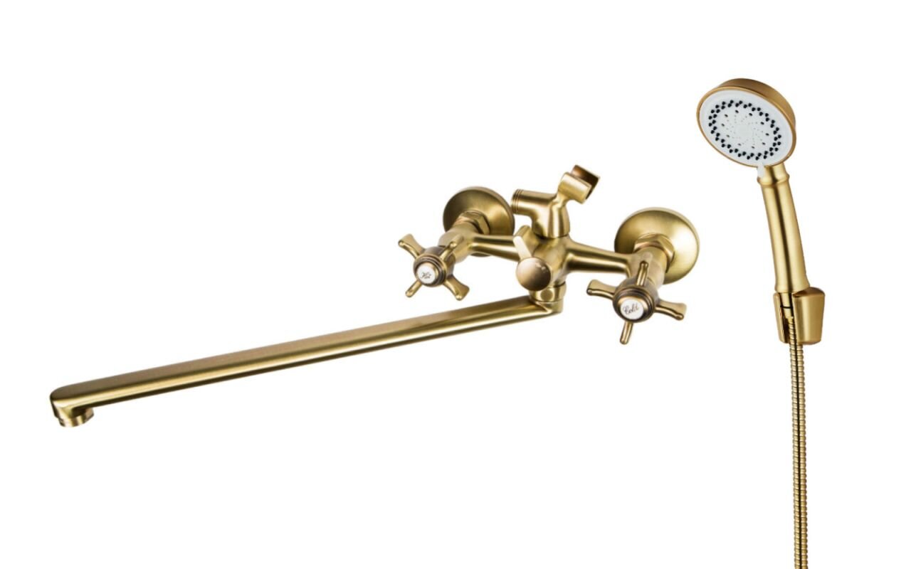 Изображение товара Смеситель Agger Retro-X A1721188 для ванны и душа, бронза матовая