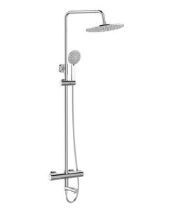 Изображение товара Душевая система Agger Thermo с термостатом, с поворотным изливом, хром, A2461100