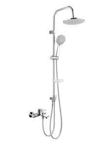 Изображение товара Душевая система Agger Glorious A1293500 с фиксированным изливом, хром