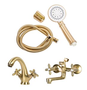 Изображение товара Комплект смесителей Agger Retro A1931188, бронза