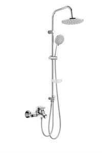 Изображение товара Душевая система Agger Breeze One с фиксированным изливом, хром, A0893500