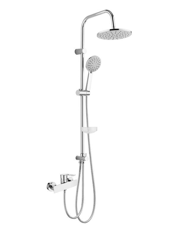 Изображение товара Душевая система Agger Brave A2392200 без излива хром Германия