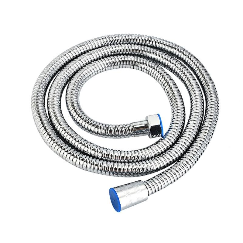 Изображение товара Душевой шланг Agger 150 см из нержавеющей стали с защитой от перекручивания Хром AH01