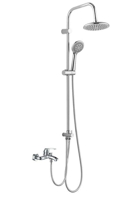 Изображение товара Душевая система Orange Alfi M18-933cr хром, верхний и ручной душ, 3 режима, регулировка