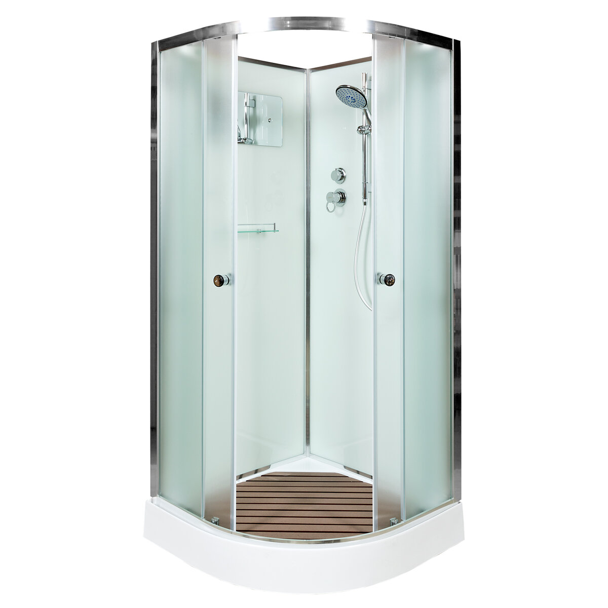 Изображение товара Душевая кабина Dto D D08 80x80 см без крыши с матовым стеклом