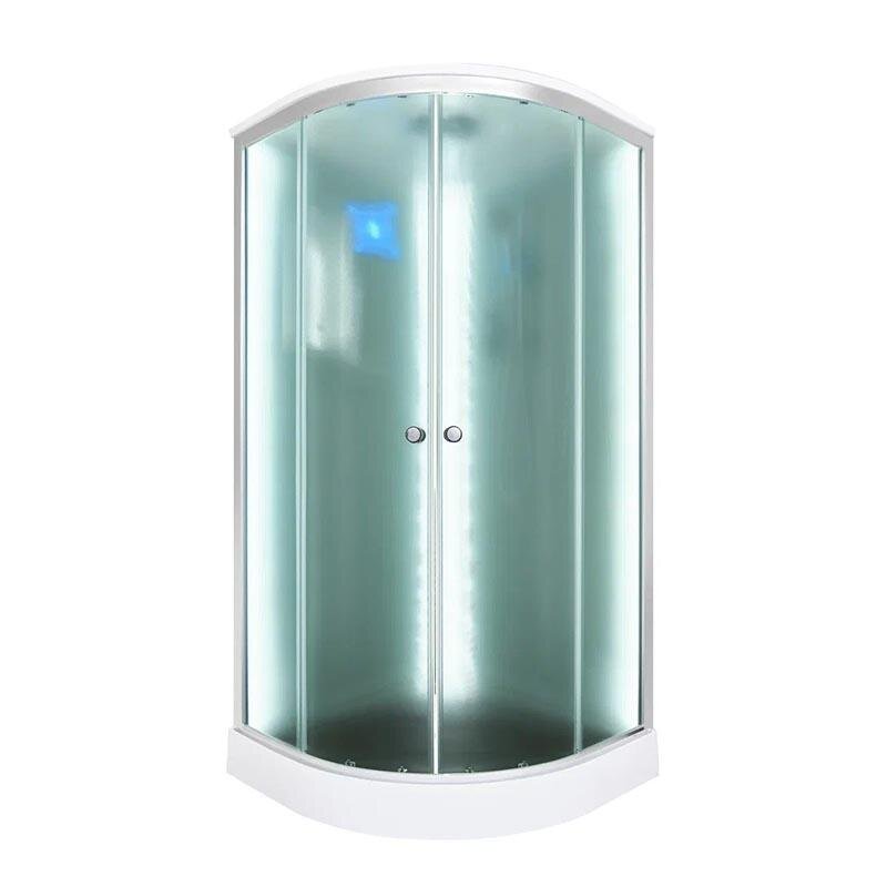 Изображение товара Душевая кабина Dto D D08S LED 80 x 80 см, с крышей и LED подсветкой