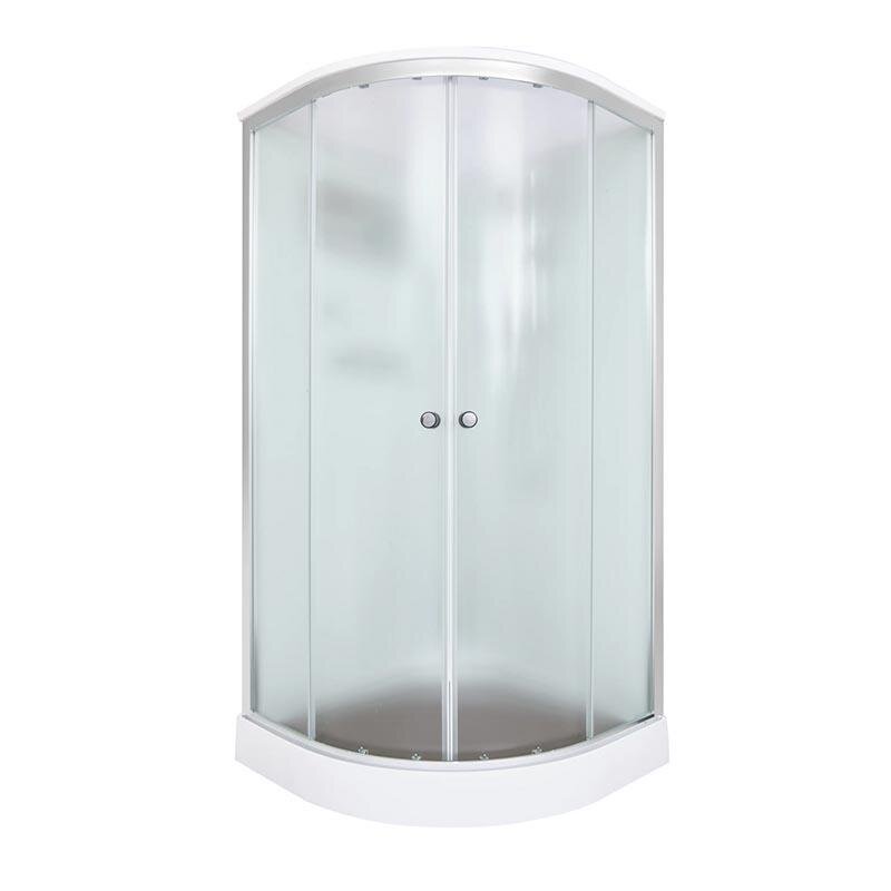 Изображение товара Душевая кабина Dto D D09S 90 x 90 см с крышей и тропическим душем