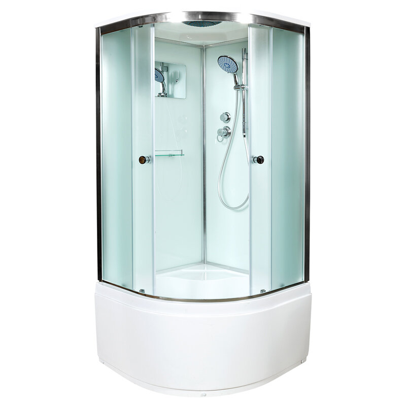 Изображение товара Душевая кабина Dto D D10S 100x100 см с крышей и гидромассажем