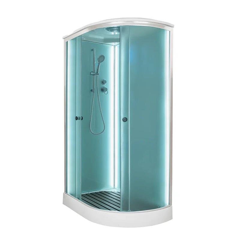 Изображение товара Душевая кабина Dto D D102S LED L/R 120x80 см с крышей и LED подсветкой Изображение товара Душевая кабина Dto D D102S LED L/R 120x80 см с крышей и LED подсветкой