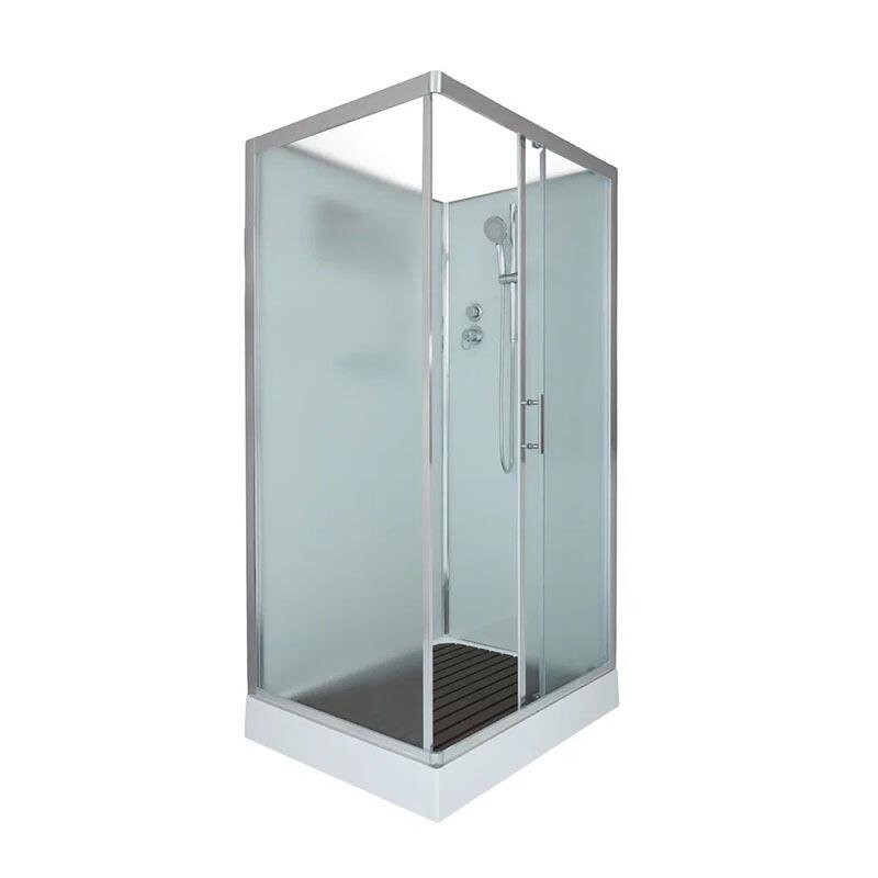 Изображение товара Душевая кабина Dto D 119 110x90 без крыши с гидрозатвором и стеклянными стенками