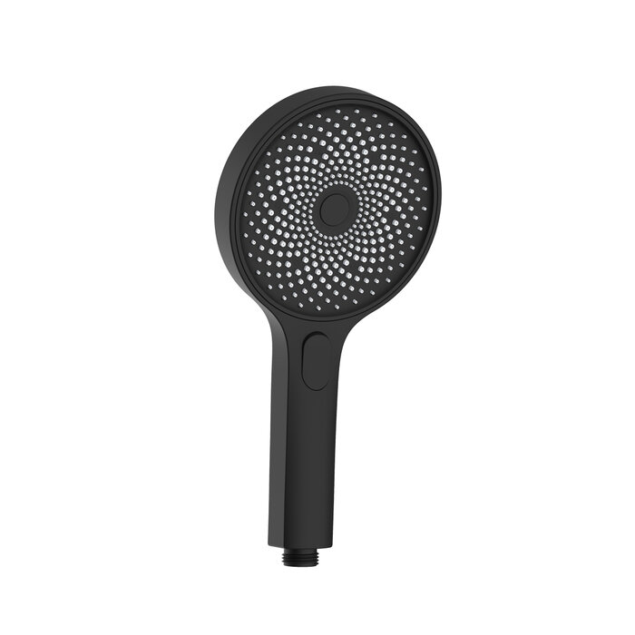 Изображение товара Душевая лейка Iddis SpaHome SPA3F0Bi18, 3 режима, черная, современный дизайн