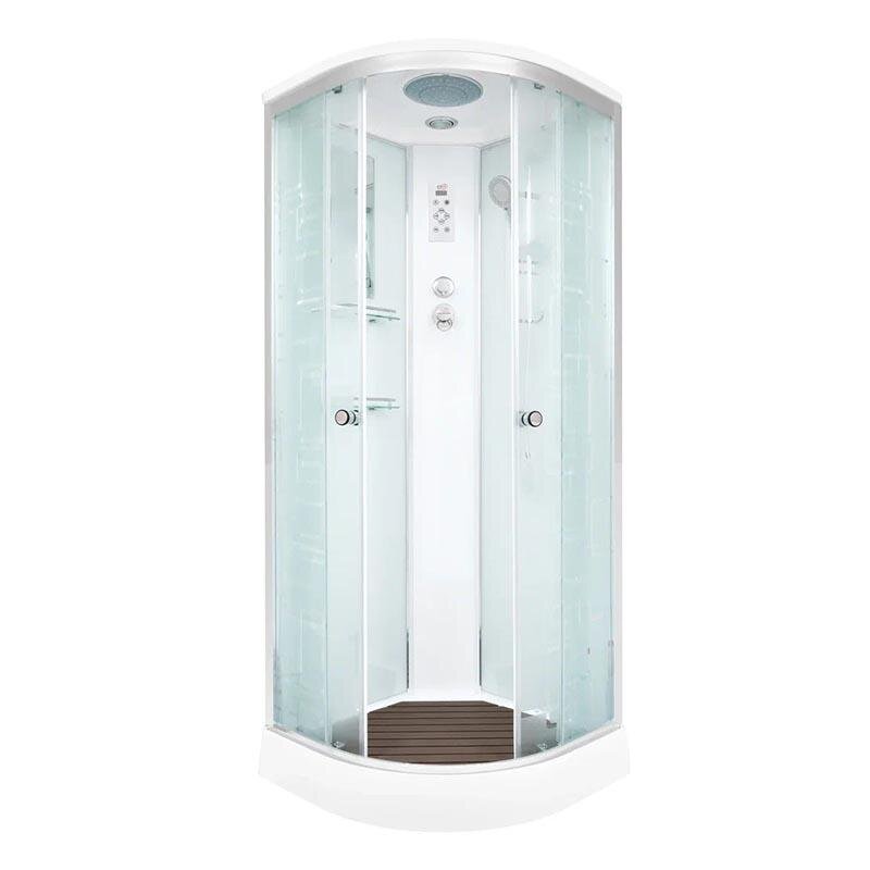 Изображение товара Душевая кабина Dto Em EM1580 80x80 см с крышей и электрикой