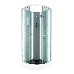 Изображение товара Душевая кабина Dto Em EM1580 N LED 80 x 80 см, без крыши, с Led подсветкой