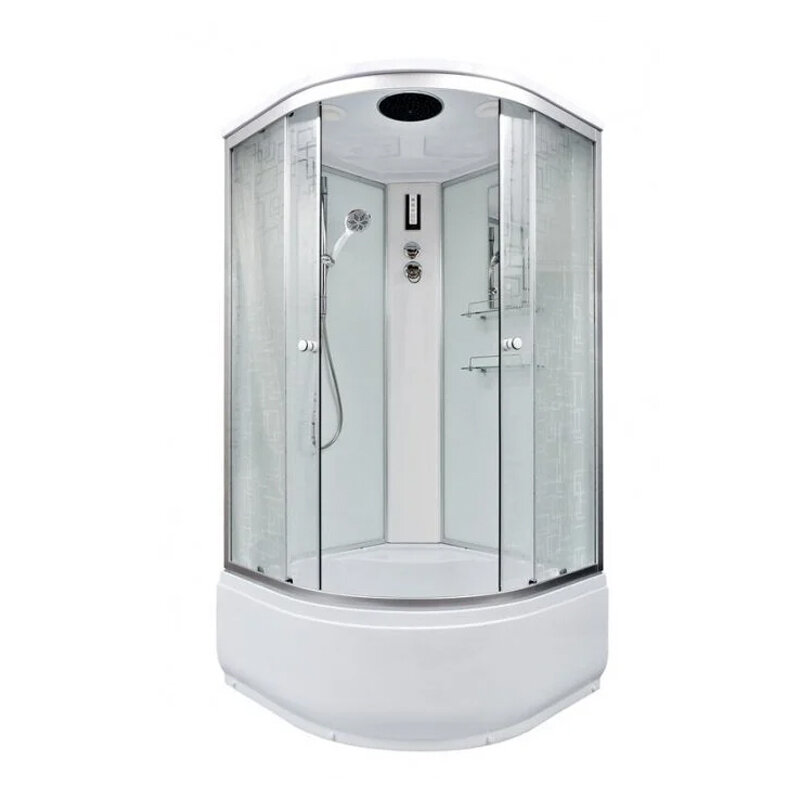 Изображение товара Душевая кабина Dto Em EM4590 90x90 с крышей и электрикой