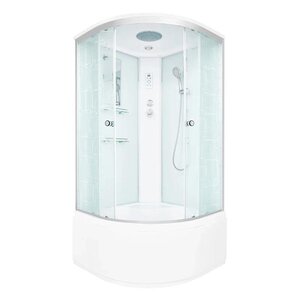 Изображение товара Душевая кабина Dto Em EM4590 эл 90 x 90 см, с крышей, с электрикой