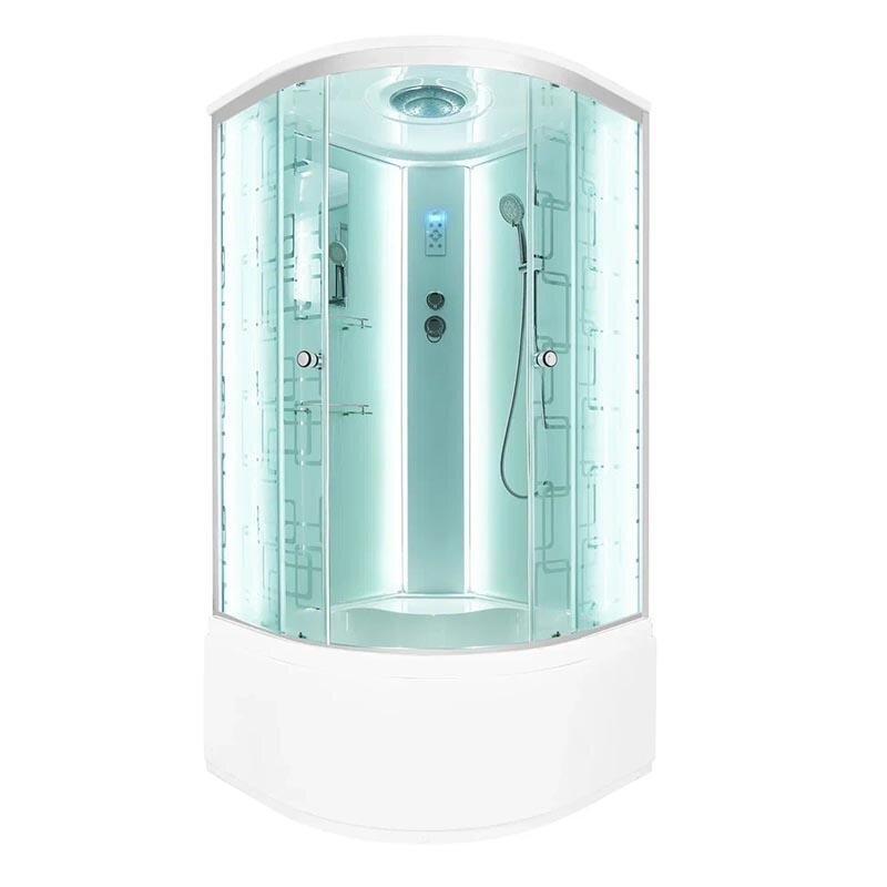 Изображение товара Душевая кабина Dto Em EM4590 LED 90 x 90 см, с крышей, с Led подсветкой Изображение товара Душевая кабина Dto Em EM4590 LED 90 x 90 см, с крышей, с Led подсветкой