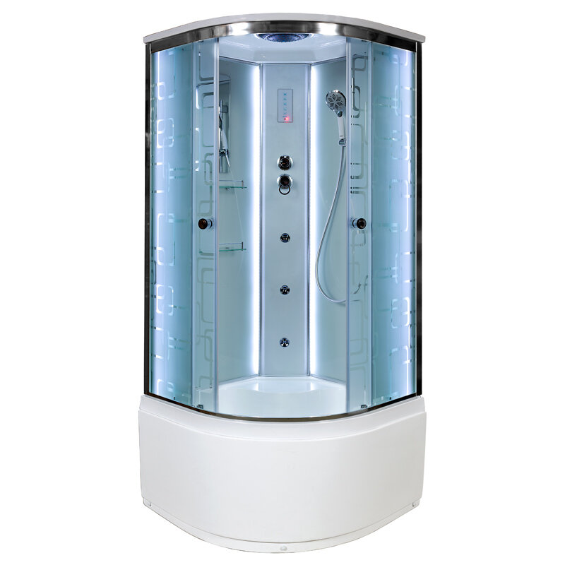 Изображение товара Душевая кабина Dto Em EM4590 LED 90x90 см с гидромассажем и подсветкой