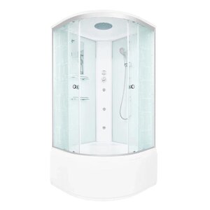 Изображение товара Душевая кабина Dto Em EM4510 гм, 100 x 100 см, с крышей, с гидромассажем
