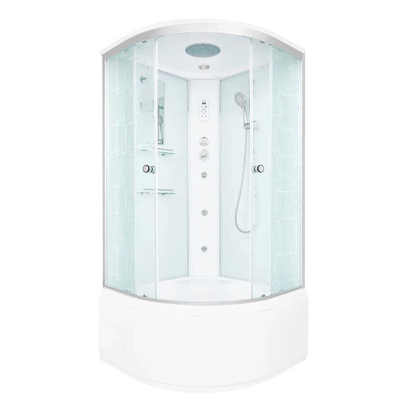 Изображение товара Душевая кабина Dto Em EM4510 гм-эл 100x100 см с гидромассажем и крышей