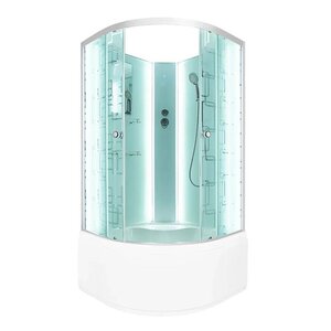 Изображение товара Душевая кабина Dto Em EM4510 N LED 100 x 100 см, без крыши, с Led подсветкой
