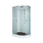 Душевая кабина Dto Em EM1511 L/R 110 x 80 см, с крышей, стандартная - фото 1