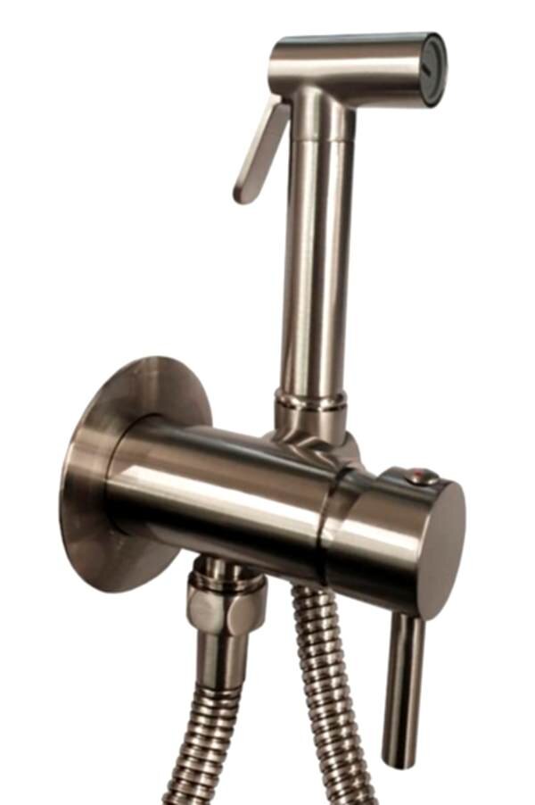 Изображение товара Гигиенический душ Paffoni Tweet Round со смесителем из нержавеющей стали