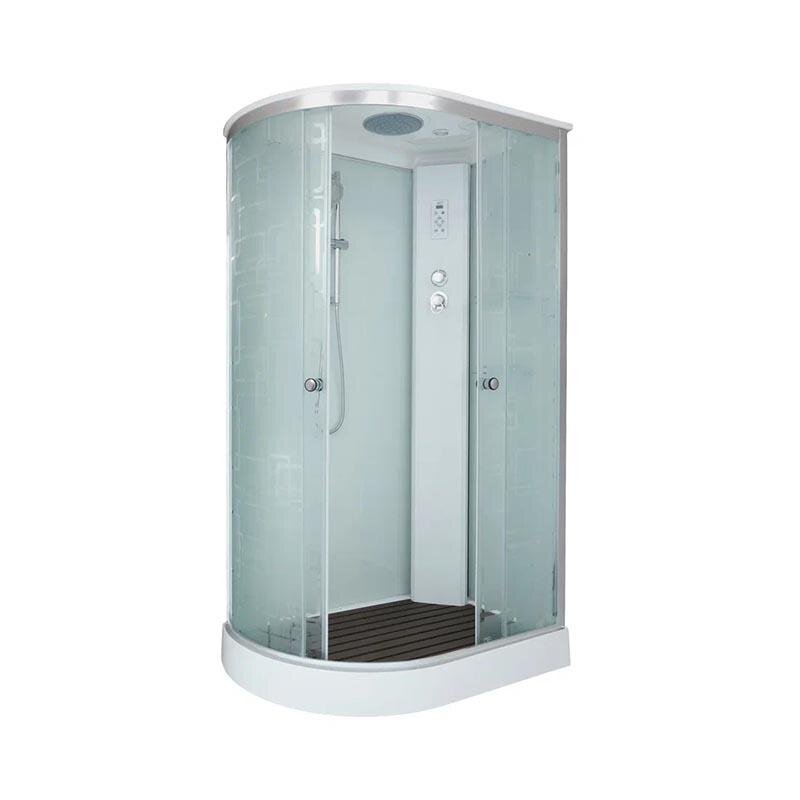 Изображение товара Душевая кабина Dto EM1511 L/R с электрикой и крышей, 110x80 см, низкий поддон Изображение товара Душевая кабина Dto EM1511 L/R с электрикой и крышей, 110x80 см, низкий поддон