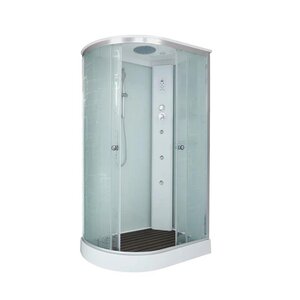 Изображение товара Душевая кабина Dto Em EM1511 L/R гм-эл 110 x 80 см, с крышей, с электрикой, с гидромассажем