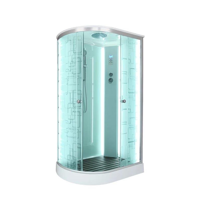 Изображение товара Душевая кабина Dto Em EM1511 L/R LED 110x80 см с крышей и LED подсветкой