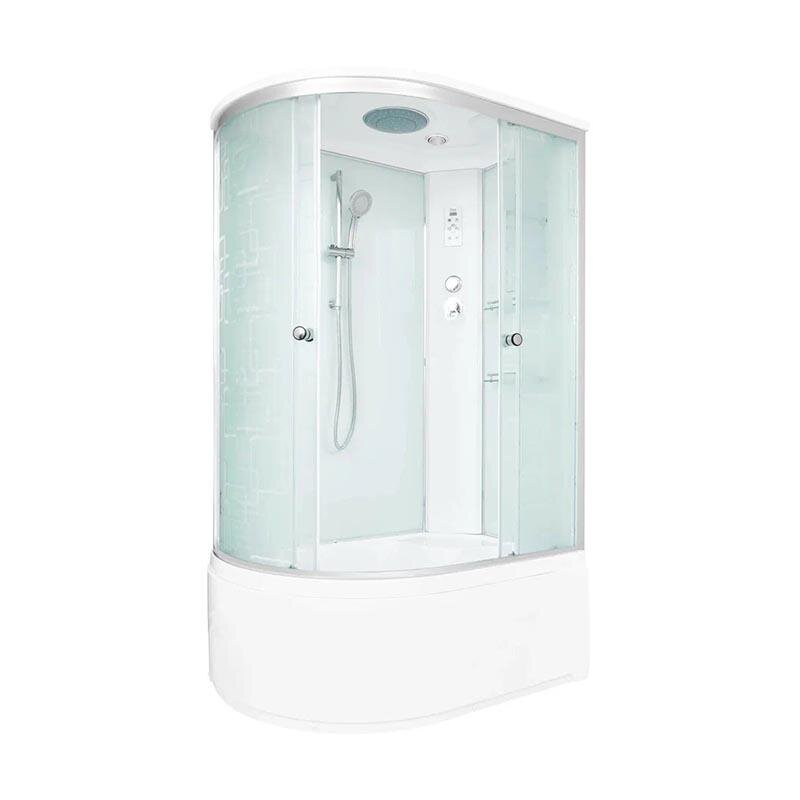 Изображение товара Душевая кабина Dto EM 4511 L с крышей и электрикой 110x80 см