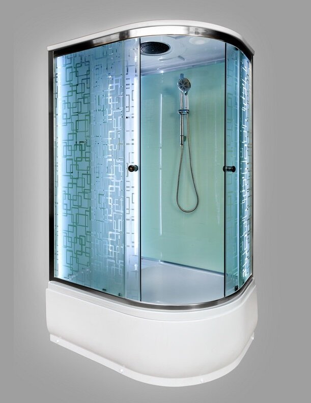 Изображение товара Душевая кабина Dto Em EM4511 L/R LED 110x80 с крышей и подсветкой