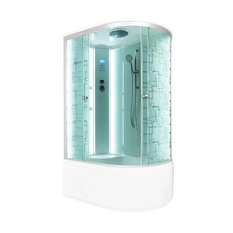 Изображение товара Душевая кабина Dto Em EM4511 L/R LED 110 x 80 см, с крышей, с Led подсветкой Изображение товара Душевая кабина Dto Em EM4511 L/R LED 110 x 80 см, с крышей, с Led подсветкой