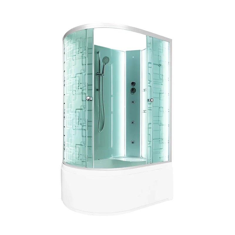 Изображение товара Душевая кабина Dto EM4511 L/R N LED 110x80 см без крыши с гидромассажем