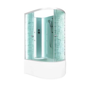Изображение товара Душевая кабина Dto Em EM4512 L/R N LED 120 x 80 см, без крыши, с Led подсветкой