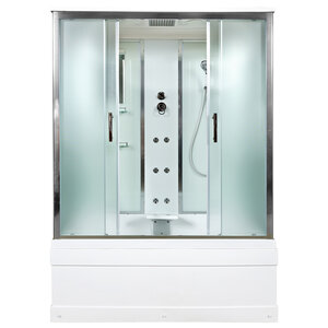 Изображение товара Душевая кабина Dto Em EM4515 гм 150 x 85 см, с крышей, с гидромассажем