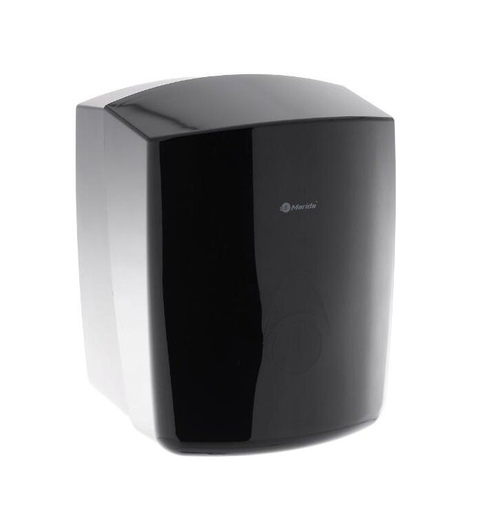 Изображение товара Диспенсер для бумажных полотенец Merida Como Black Maxi CCC101 24.1x22.5x31.8 см
