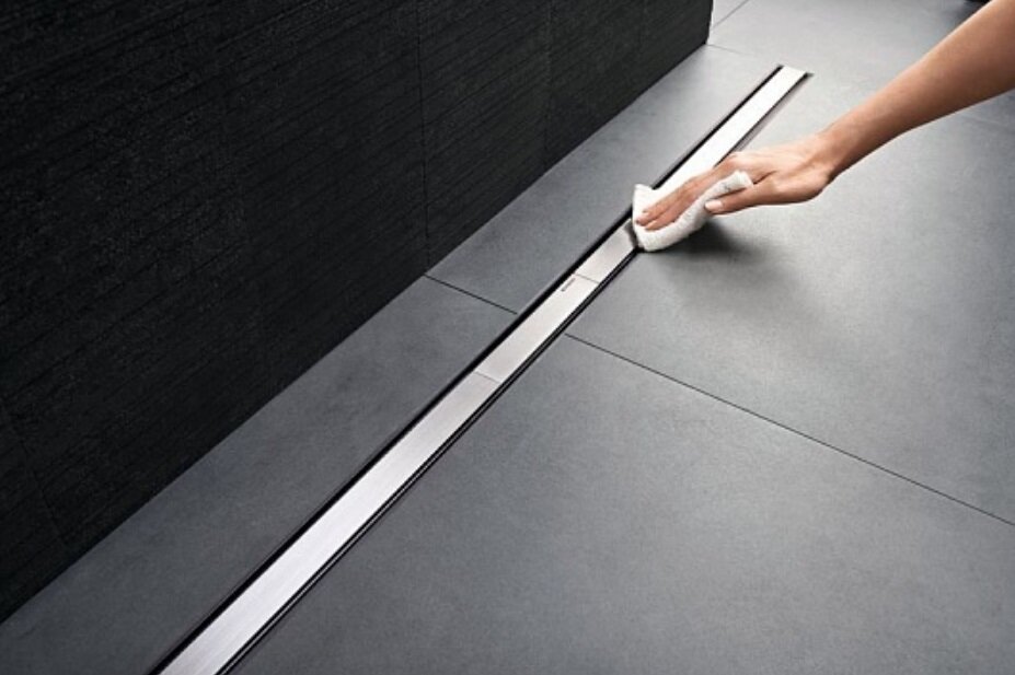 Изображение товара Душевой трап Geberit CleanLine 20 152.450.KS.1 встраиваемый 90 см с решеткой