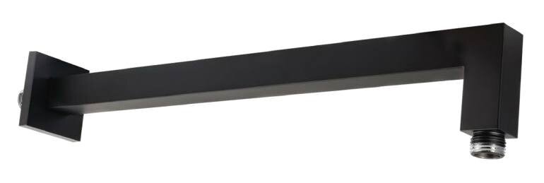 Изображение товара Держатель для верхнего душа Paffoni Quadro ZSOF063NO  черный матовый, 6,7x40 см