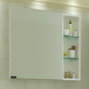 Изображение товара Зеркальный шкаф СаНта Дублин 75 см, универсальный (123006)