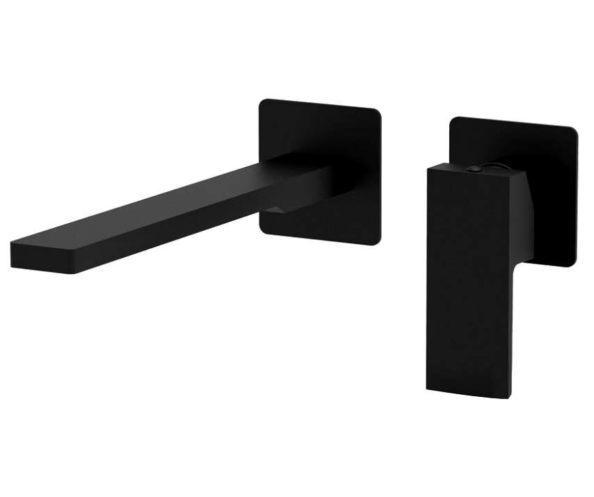 Изображение товара Смеситель для раковины Paffoni Elle EL105NO70 черный матовый с однорычажным управлением