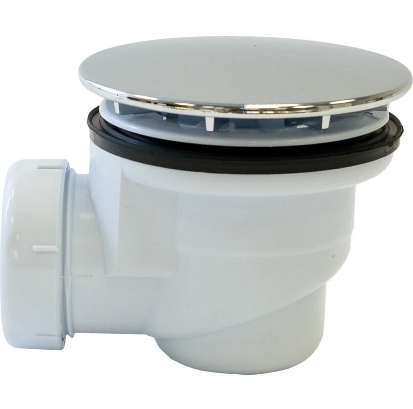 Изображение товара Сифон WasserKraft 48T D210 для поддона из нержавейки с гарантией 5 лет