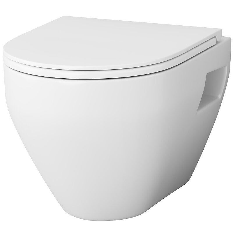 Изображение товара Подвесной унитаз AM.PM Spirit V2.0 C701738SC с микролифтом, белый