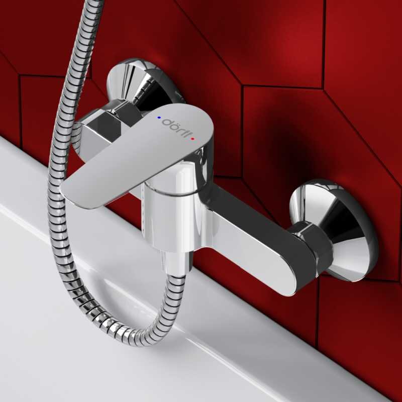 Изображение товара Современный смеситель для душа Dorff Prime new D4010200 с однорычажным управлением