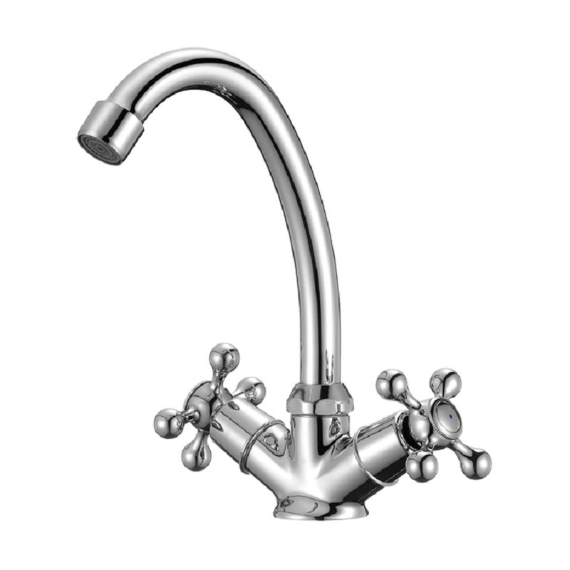 Изображение товара Смеситель для раковины Milardo Duplex DUPSB00M01 хром двухвентильный