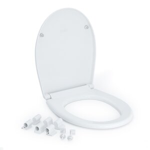 Изображение товара Сиденье для унитаза Iddis 004 004PPS3i31 полипропилен, Soft Close, белый